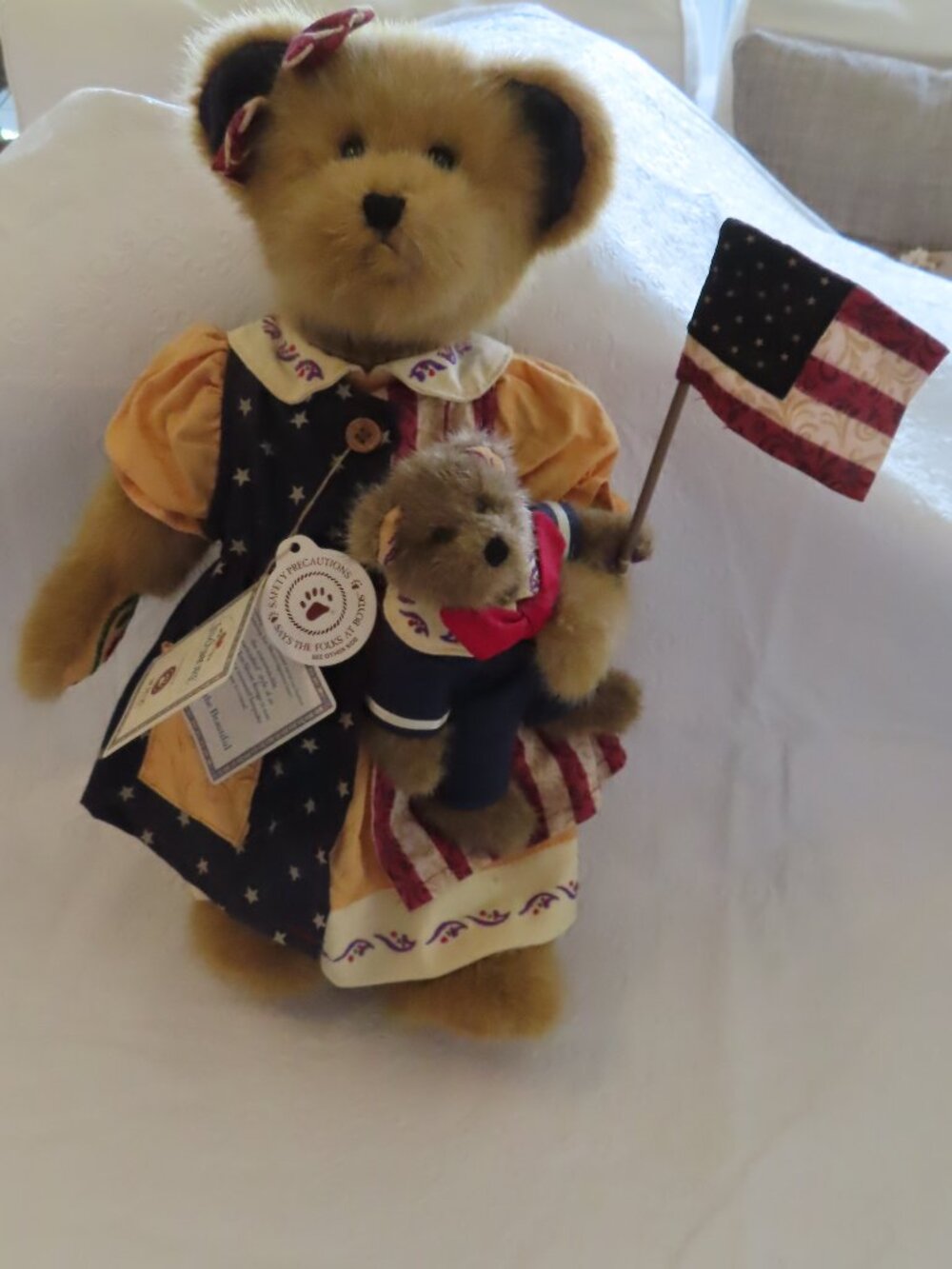 Rare 2008 Patriotic Boyds Bears Jim Shore Boyds Bear: America The Beautiful